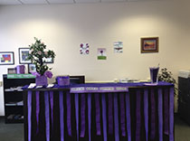 Our Staten Island office went purple for Epilepsy Awareness