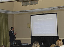 Dr. Enrique Feoli speaks at epilepsy conference