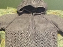 Sweater to be raffled off to help team NEREG on April 11