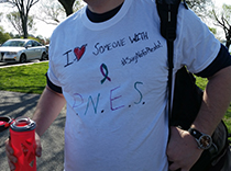PNES Tshirt worn by loved one