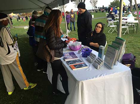 Epilepsy information booths