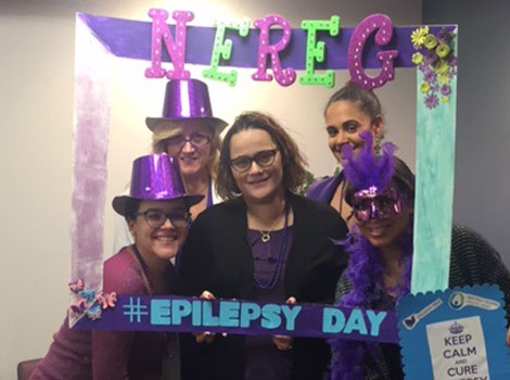 NEREG staff celebrate international epilepsy day