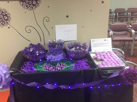 Purple treats for International Epilepsy Day
