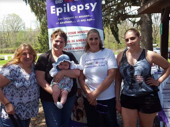 Team Northeast Regional Epilepsy Group even had a baby member