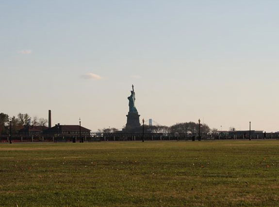 Statue of Liberty seen from our epilepsy walk