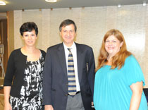 Dr. Lancman, Kelly and Lucy - team Northeast Regional Epilepsy Group