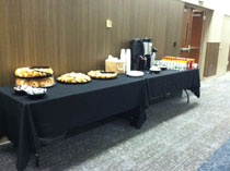Breakfast at the epilepsy conference