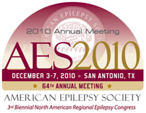 American Epilepsy Society 2010 Annual Meeting held in San Antonio