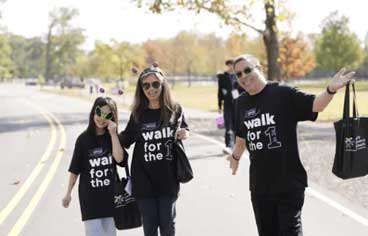 Walk for the One on October 18 in New Jersey